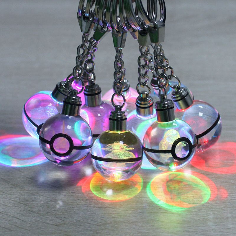 Llavero cristal Pokémon