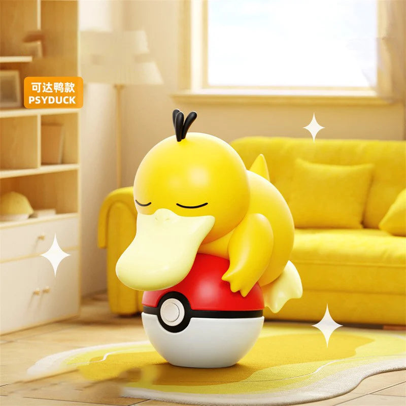 Authentic Pok É Mon Night Light Doll Pikachu EEVEE CHARMANDER BULBASAUR PSYDUCK Handmade Ornament Toy Children'S Christmas Gift
